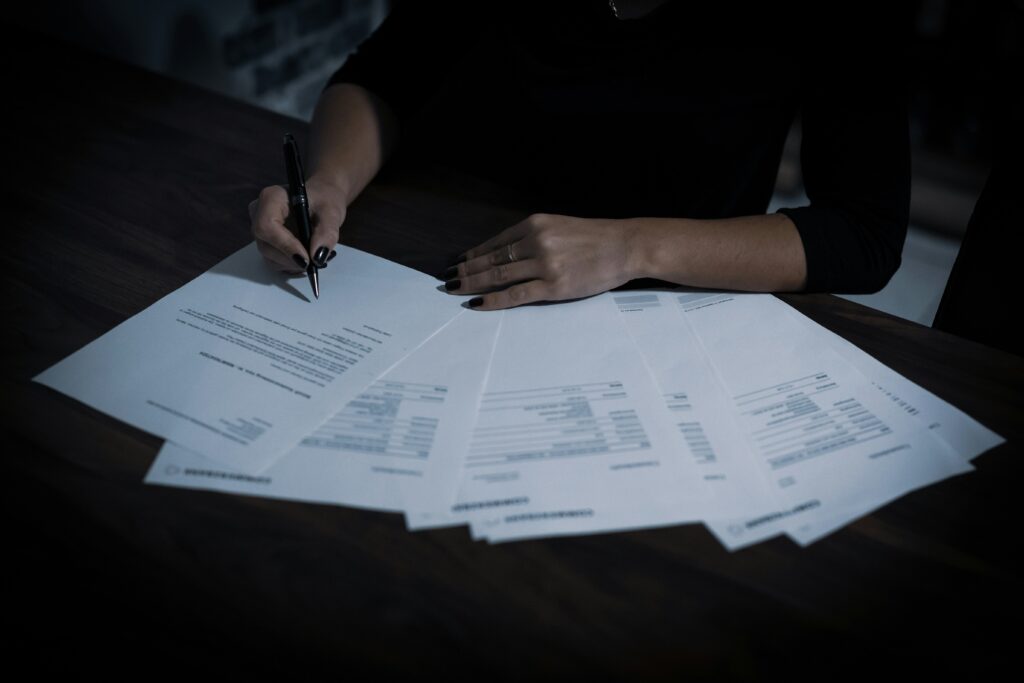 paper work from LO
